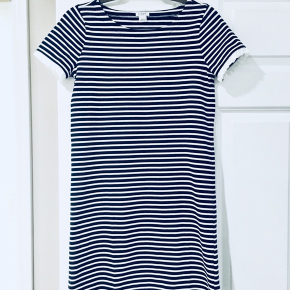 J. Crew Dresses & Skirts - JCrew XXS navy stripe dress